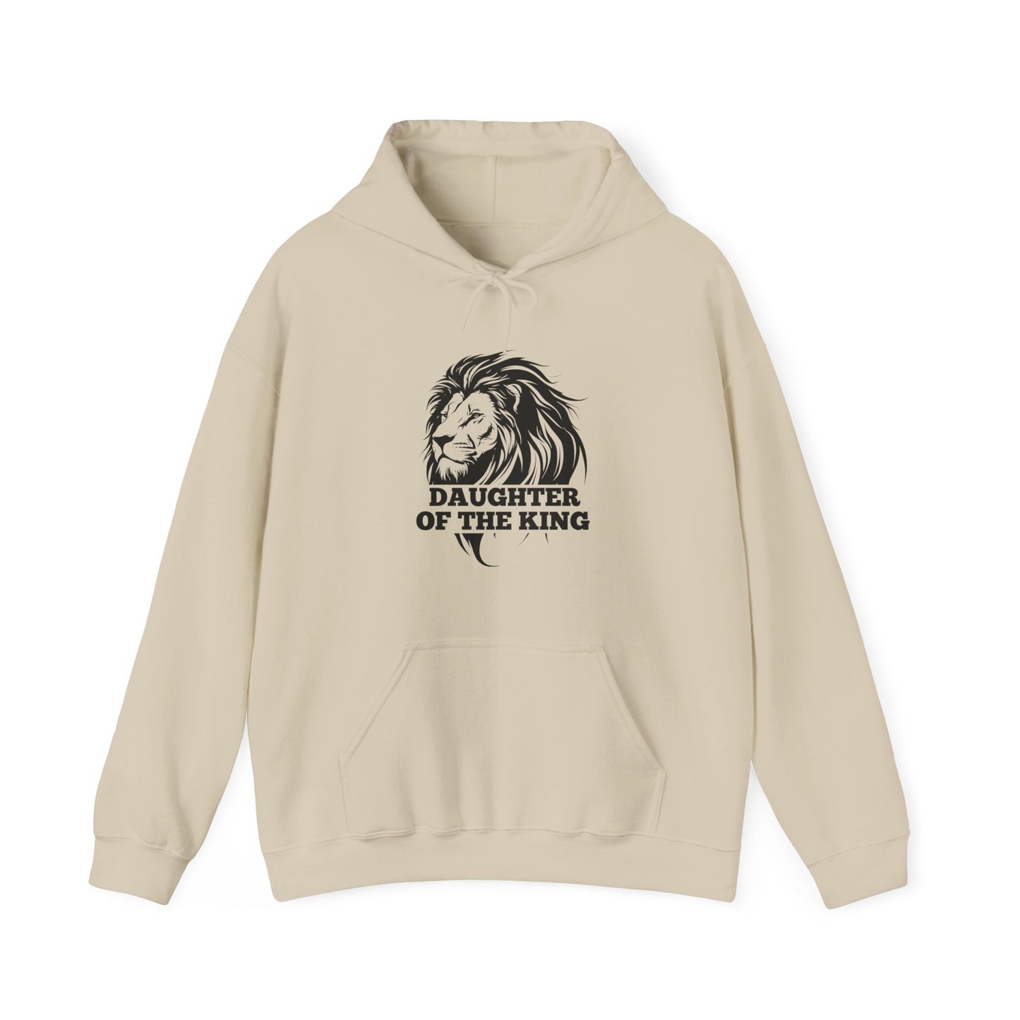 Lion - Daughter of the King - Christian Women's Hoodie
