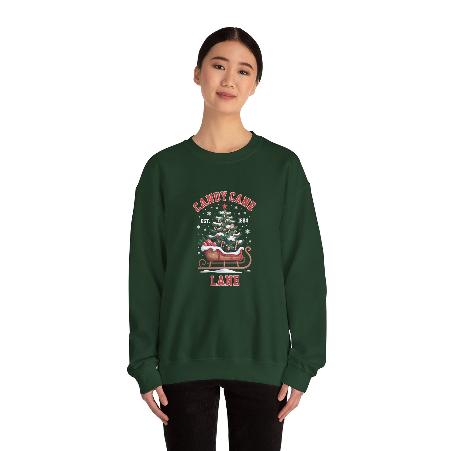 Candy Cane Lane Women's Crewneck