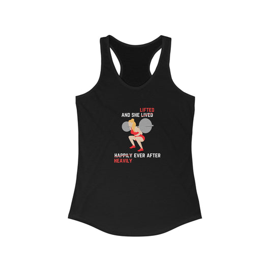 Lifted Heavily Ever After Women's Racerback
