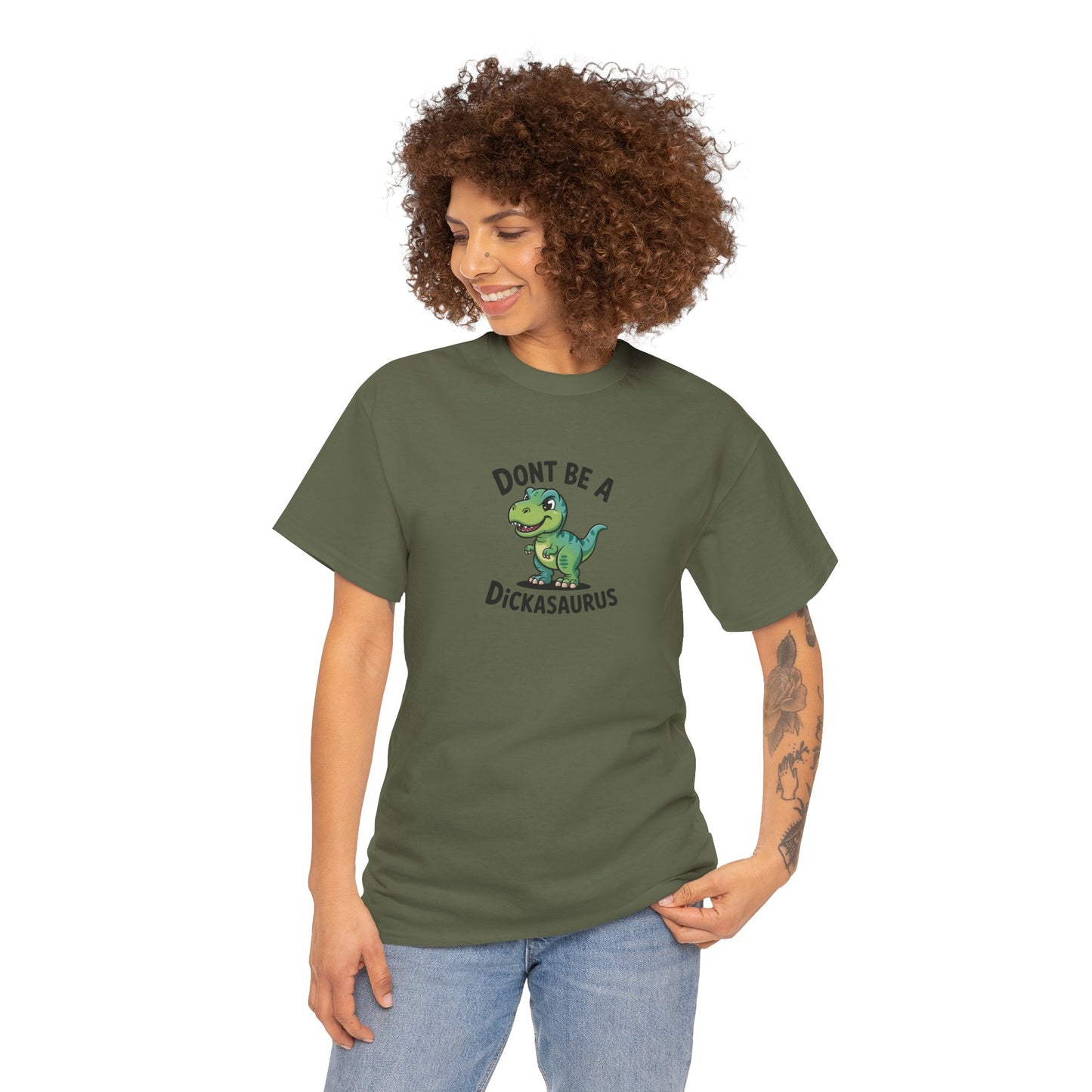 "Don't Be a Dickasaurus" Women's T-Shirt
