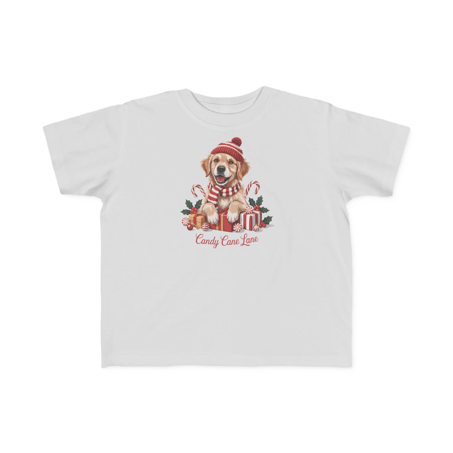 Golden Retriever Holiday Toddler T-Shirt