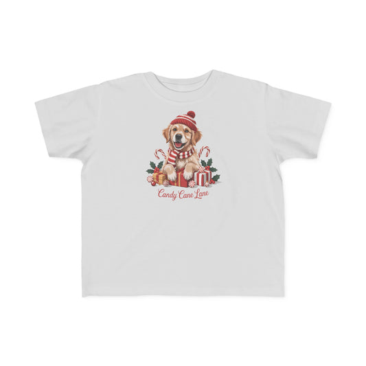 Golden Retriever Holiday Toddler T-Shirt