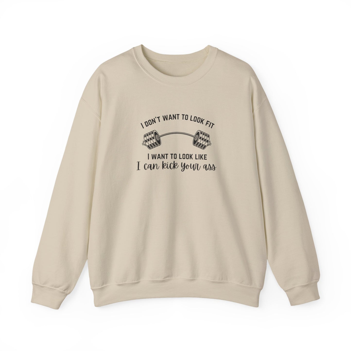 Badass Women's Gym Crewneck