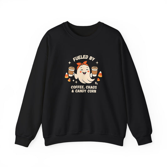Coffee, Chaos & Candy Corn Women's Crewneck