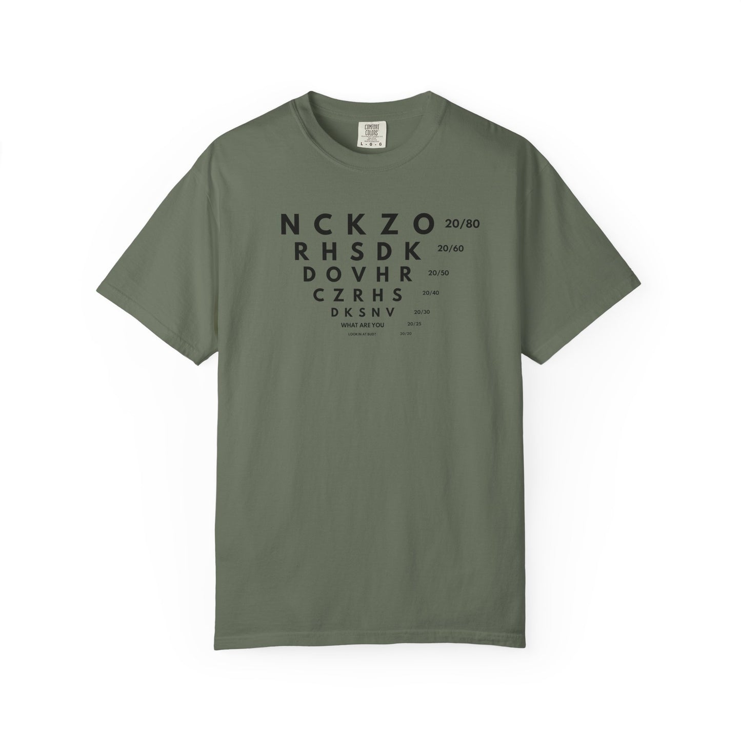 Vision Test Funny Men's T-Shirt