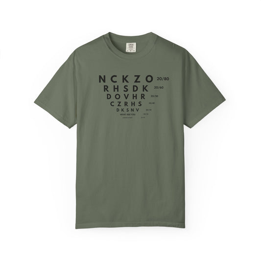 Vision Test Funny Men's T-Shirt