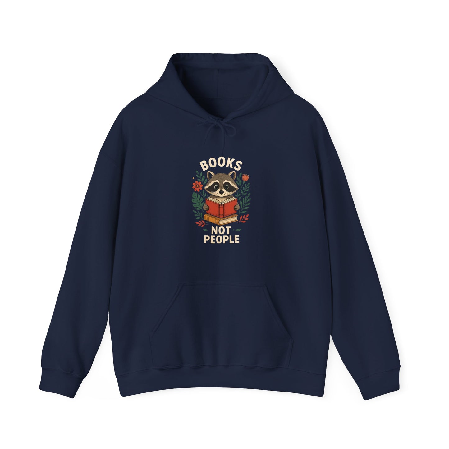 "Books Not People" Women's Hoodie