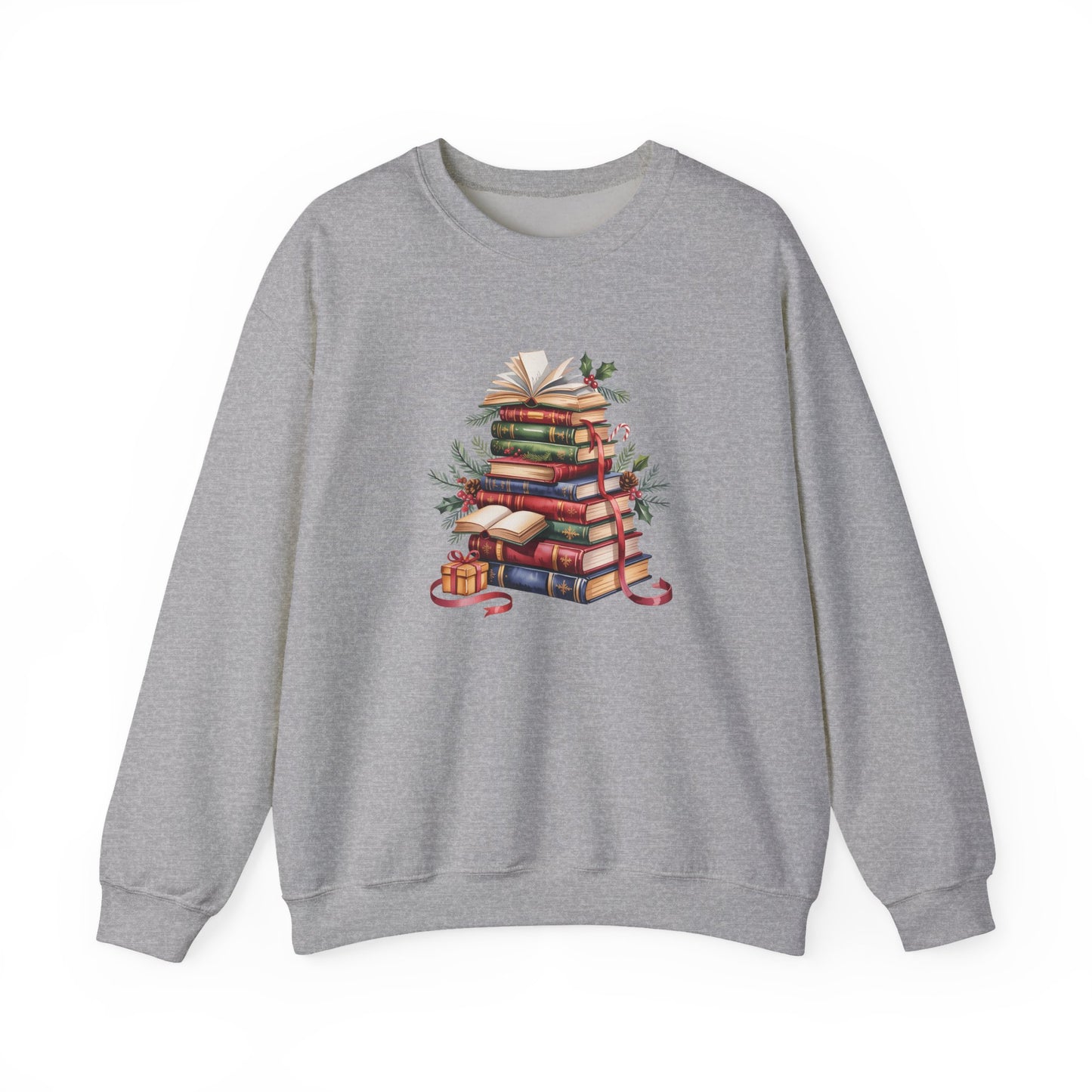 Booklover Holiday Women's Crewneck