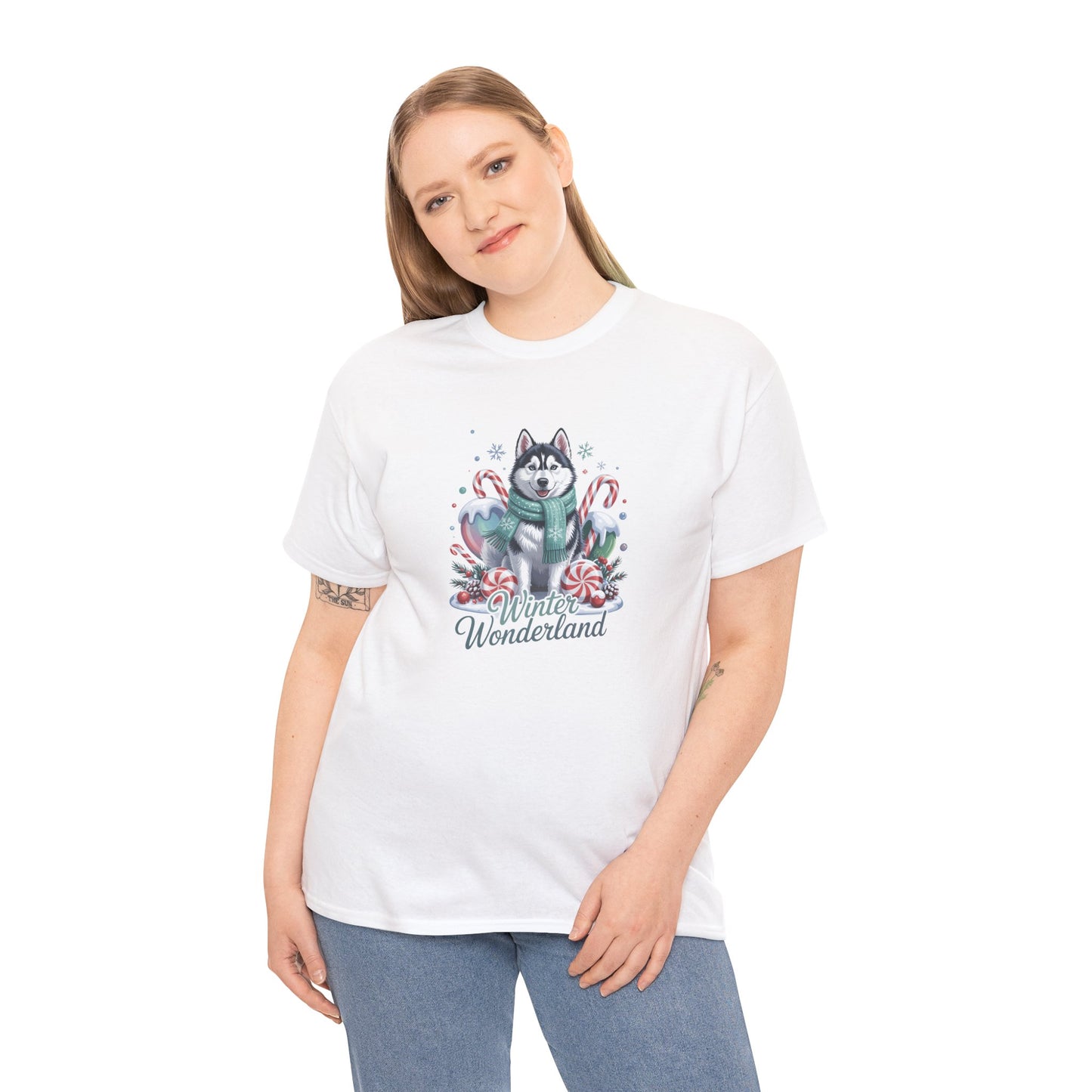 Husky Holiday Women's T-Shirt