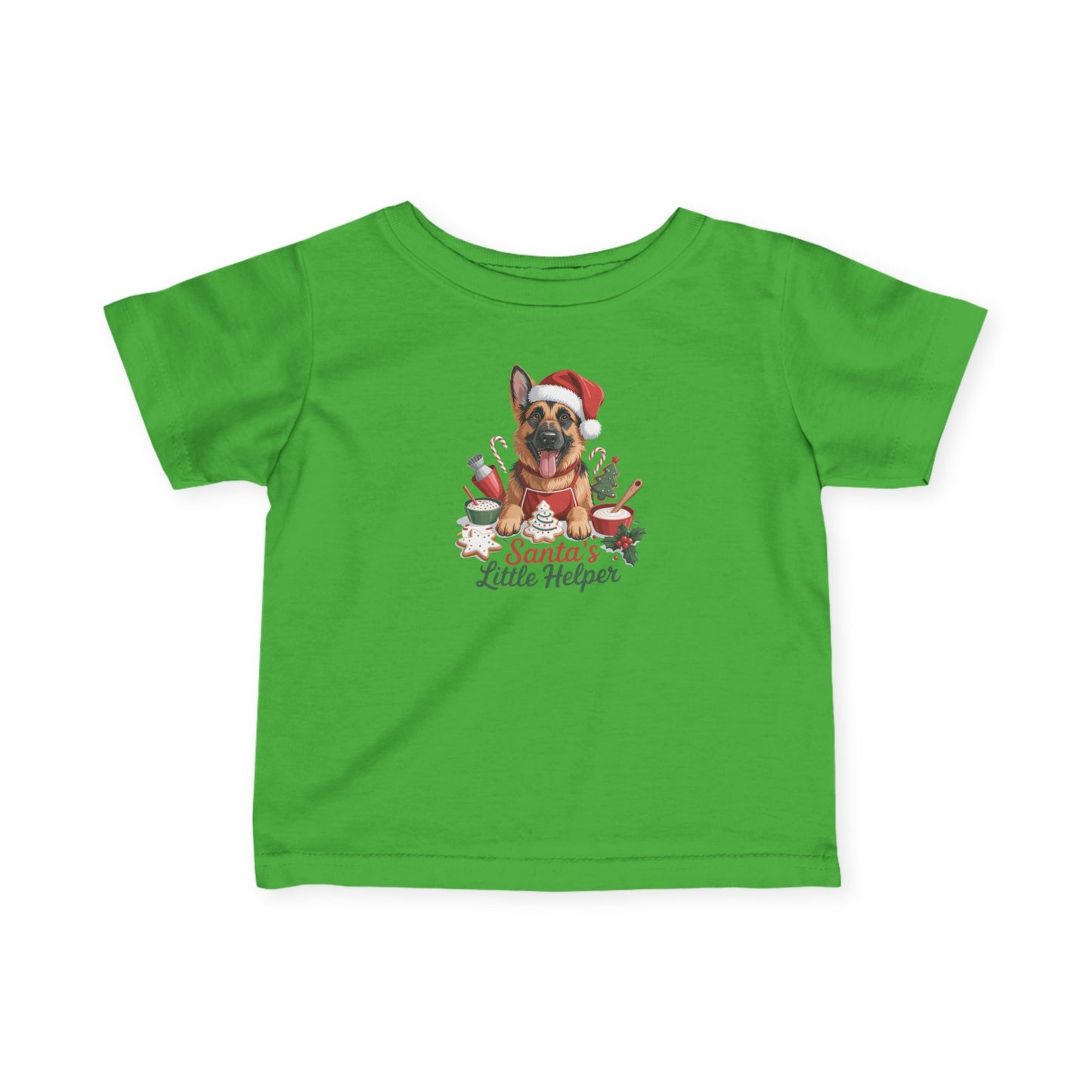 German Shepherd Holiday Infant T-Shirt