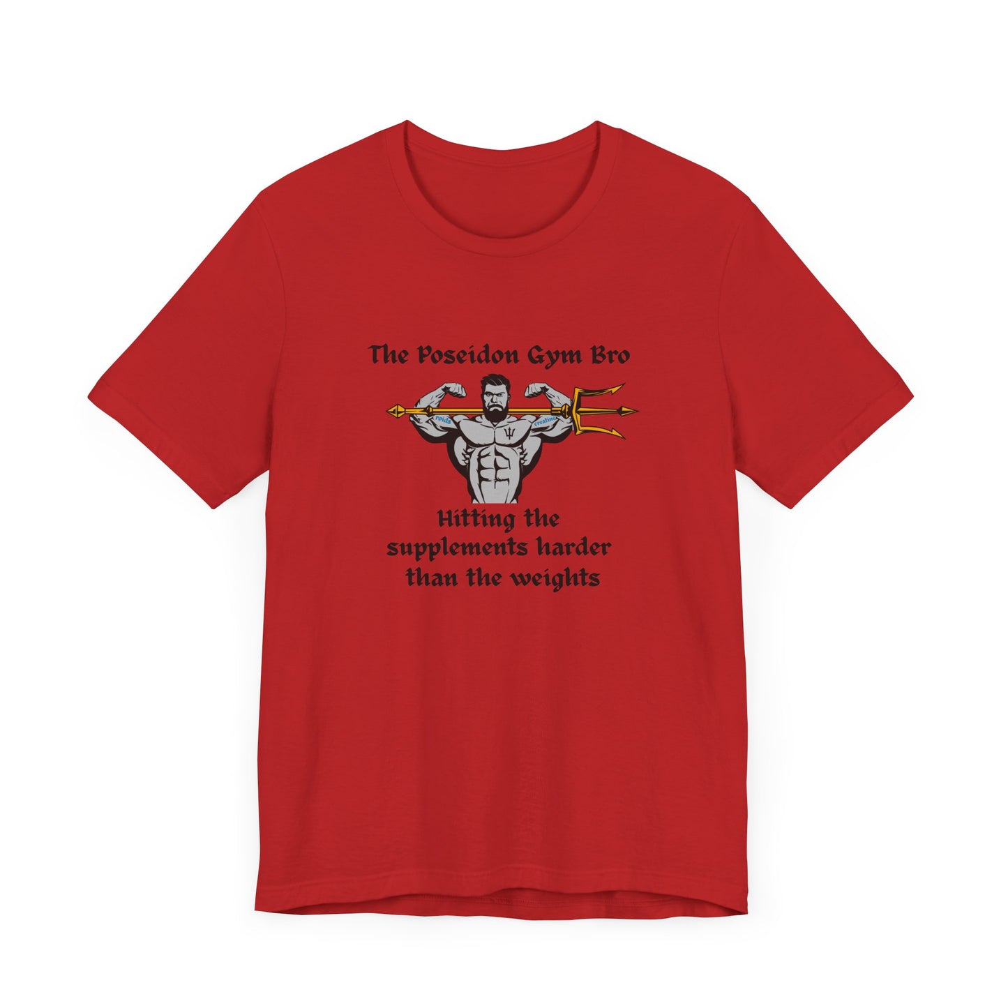 Poseidon Gym Bro Men's T-Shirt