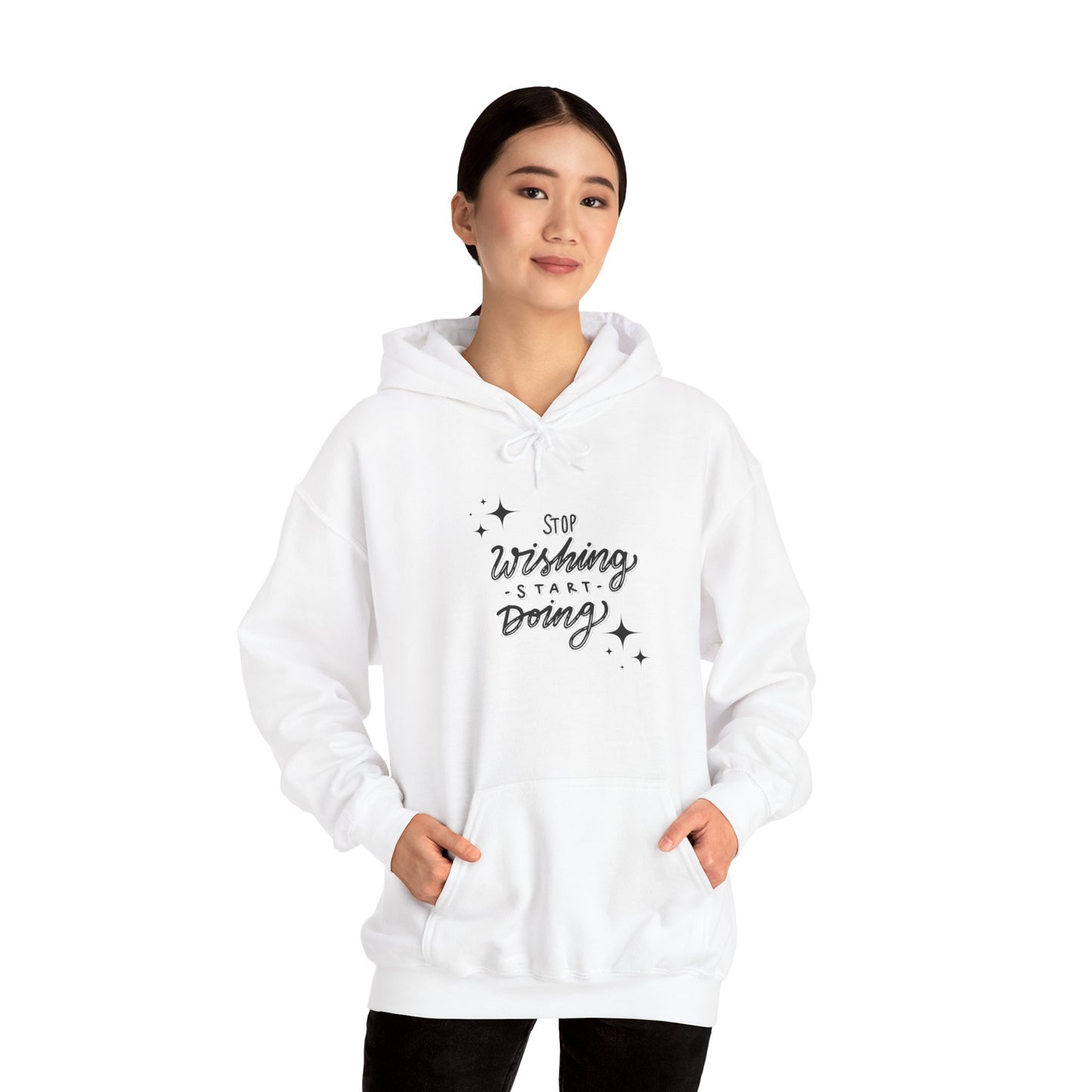 Stop Wishing Start Doing Women's Hoodie