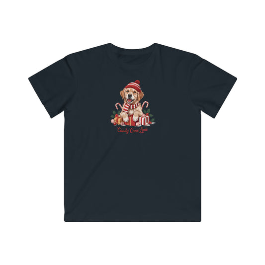 Golden Retriever Holiday Kid's T-Shirt