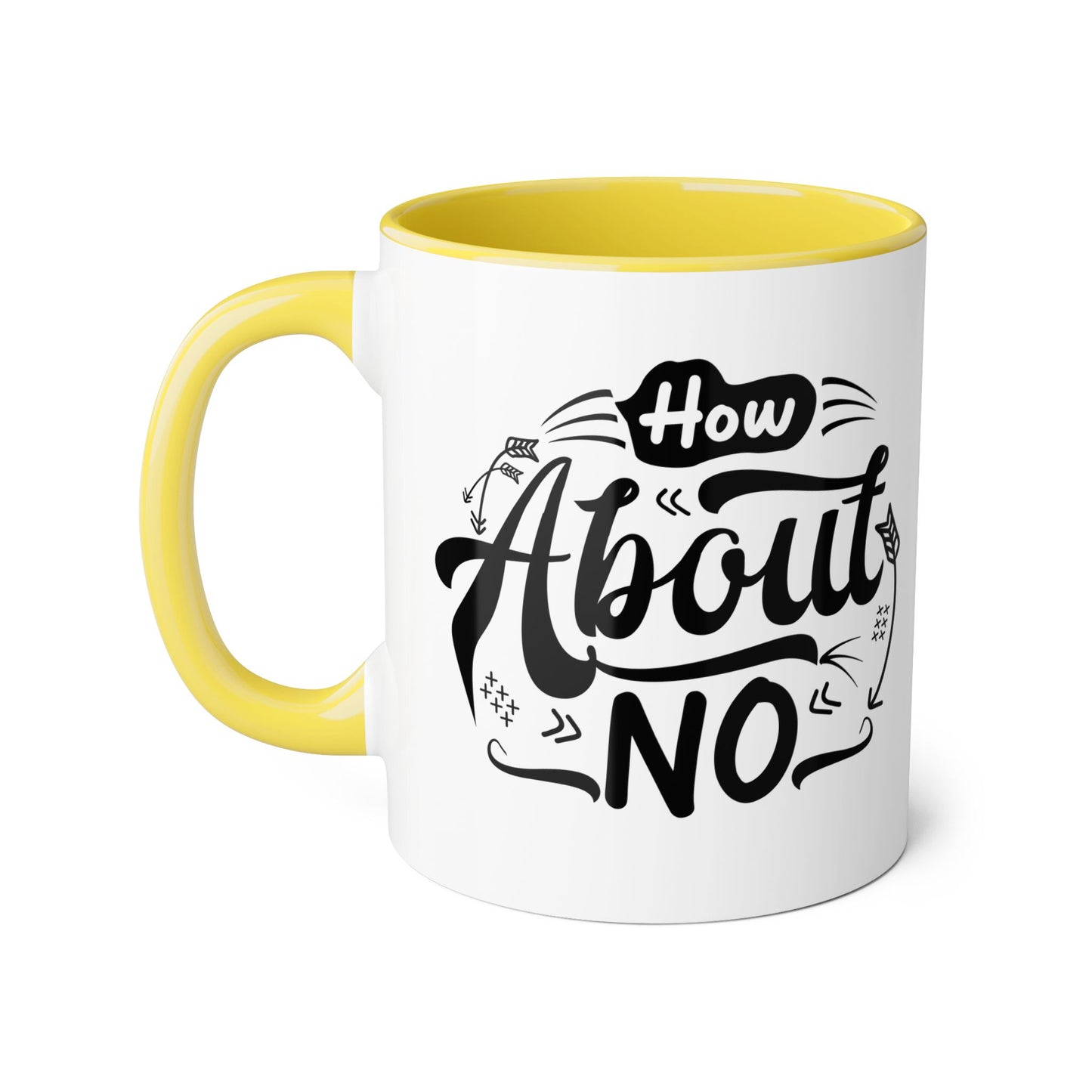 How About No 2 Tone Mug