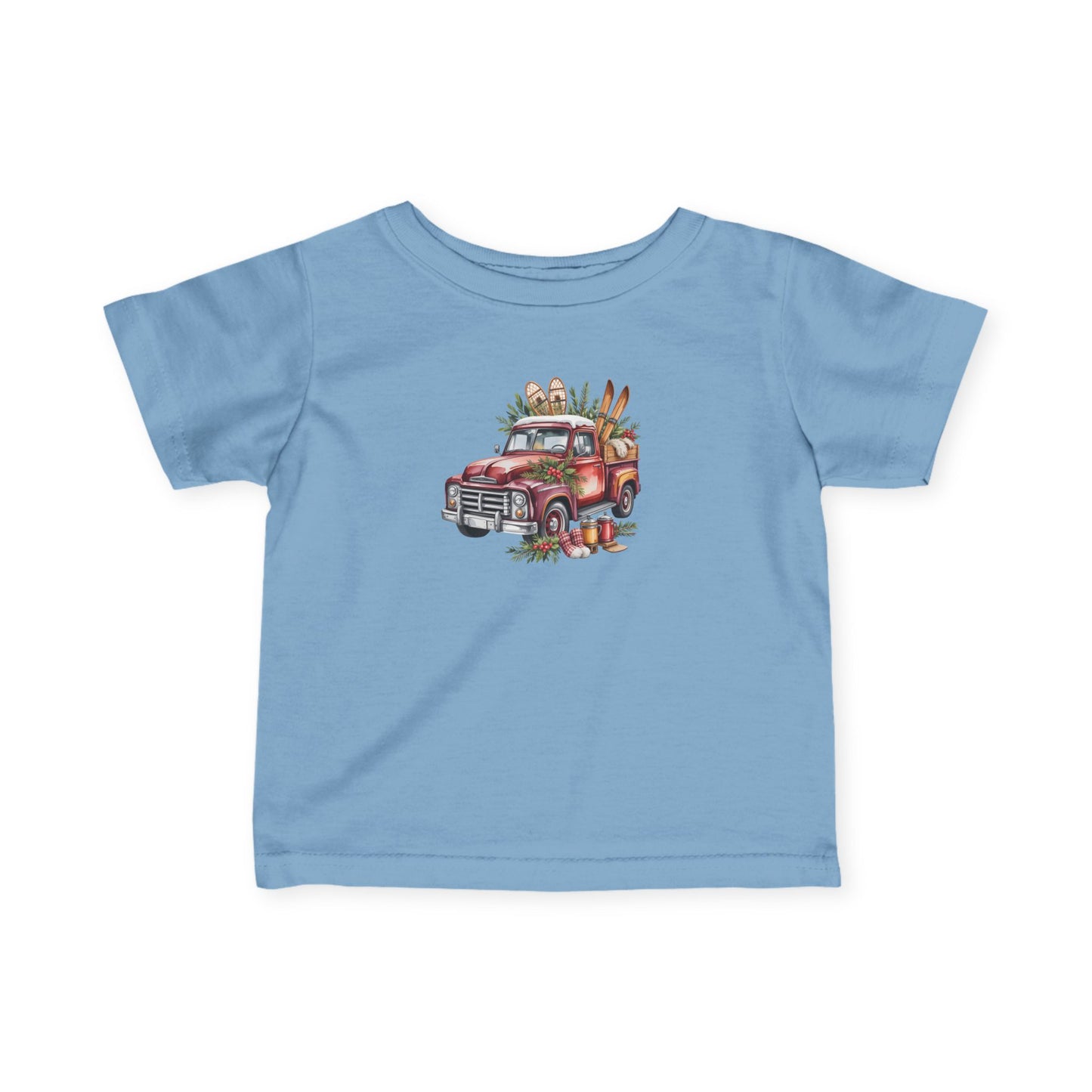Retro Holiday Truck Infant Tee