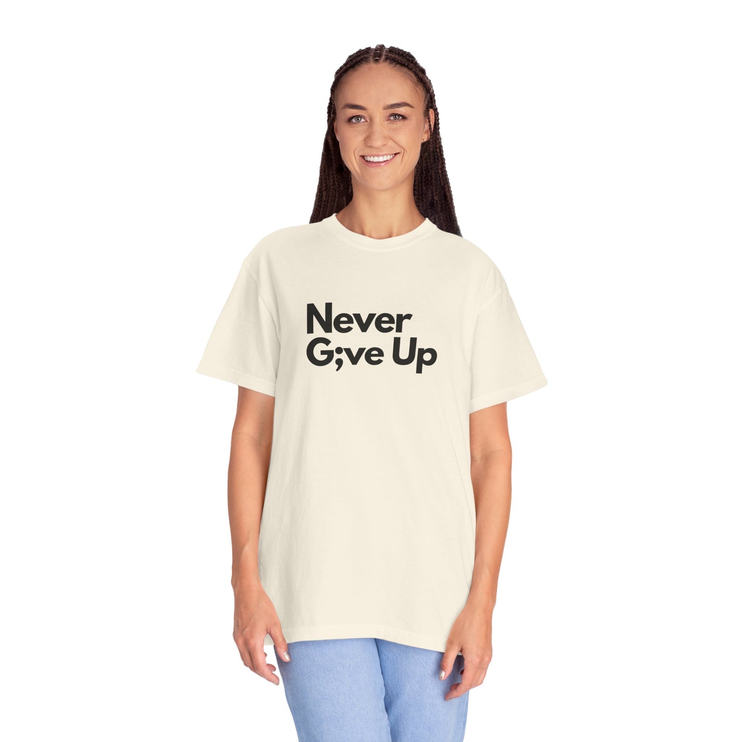 Never G;ve Up Women's T-Shirt
