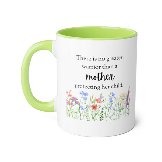 Protective Mother 2 Tone Mug