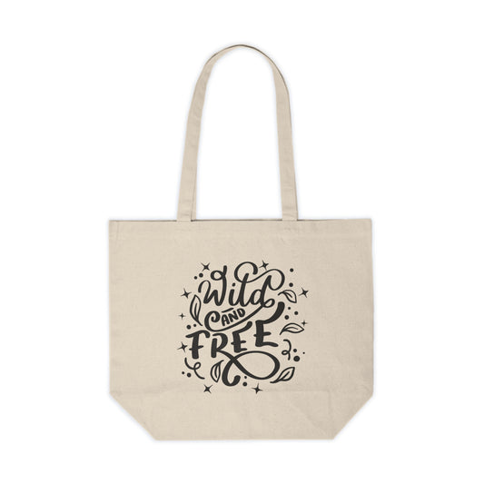 Wild and Free Canvas Bag