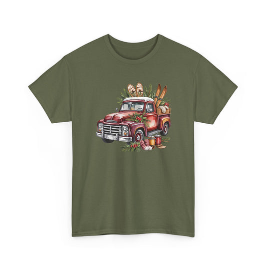 Retro Holiday Truck Men's T-Shirt