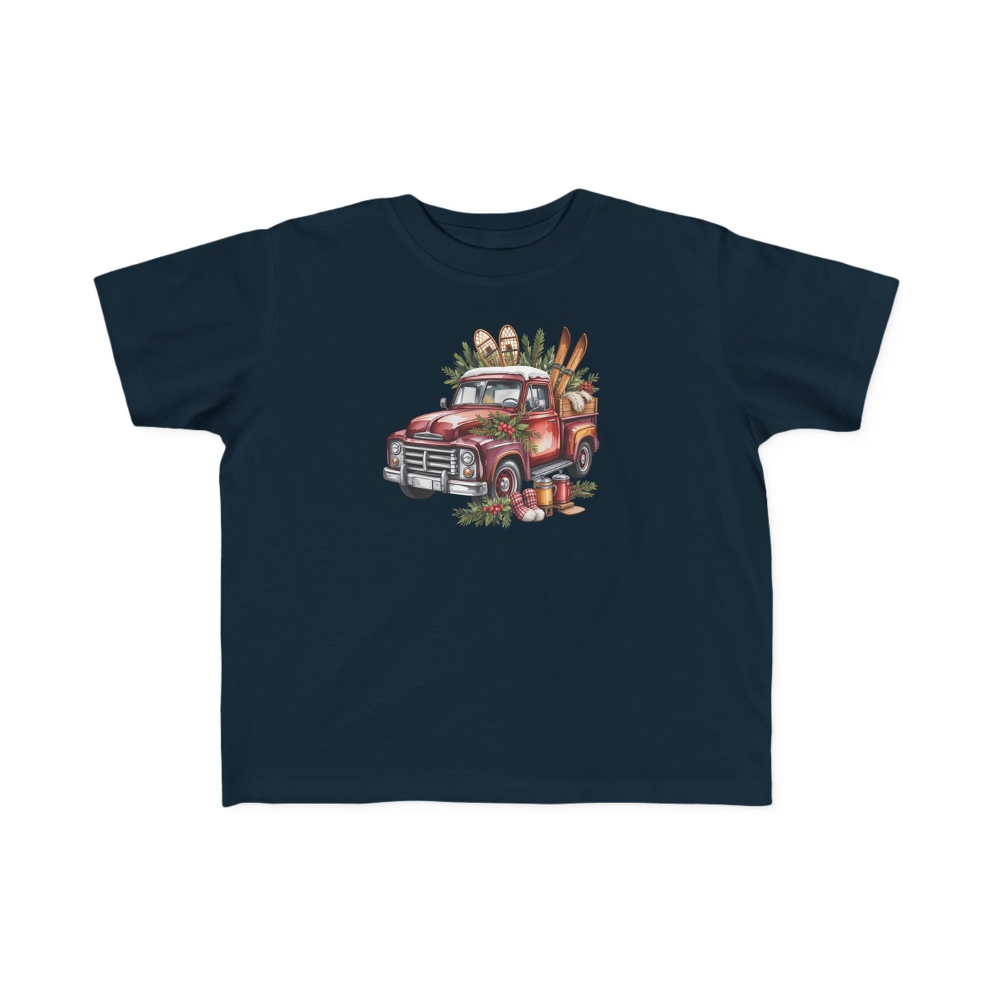 Retro Holiday Truck Toddler T-Shirt