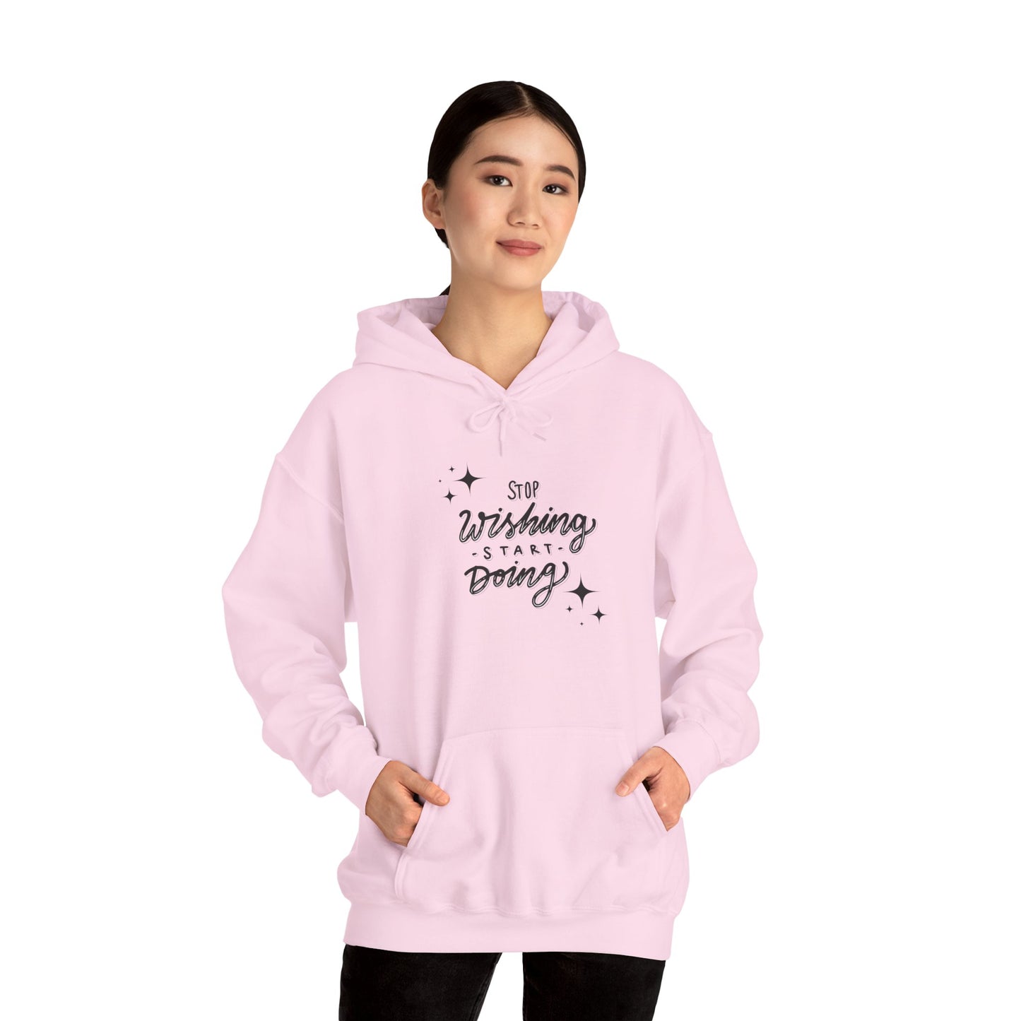 Stop Wishing Start Doing Women's Hoodie