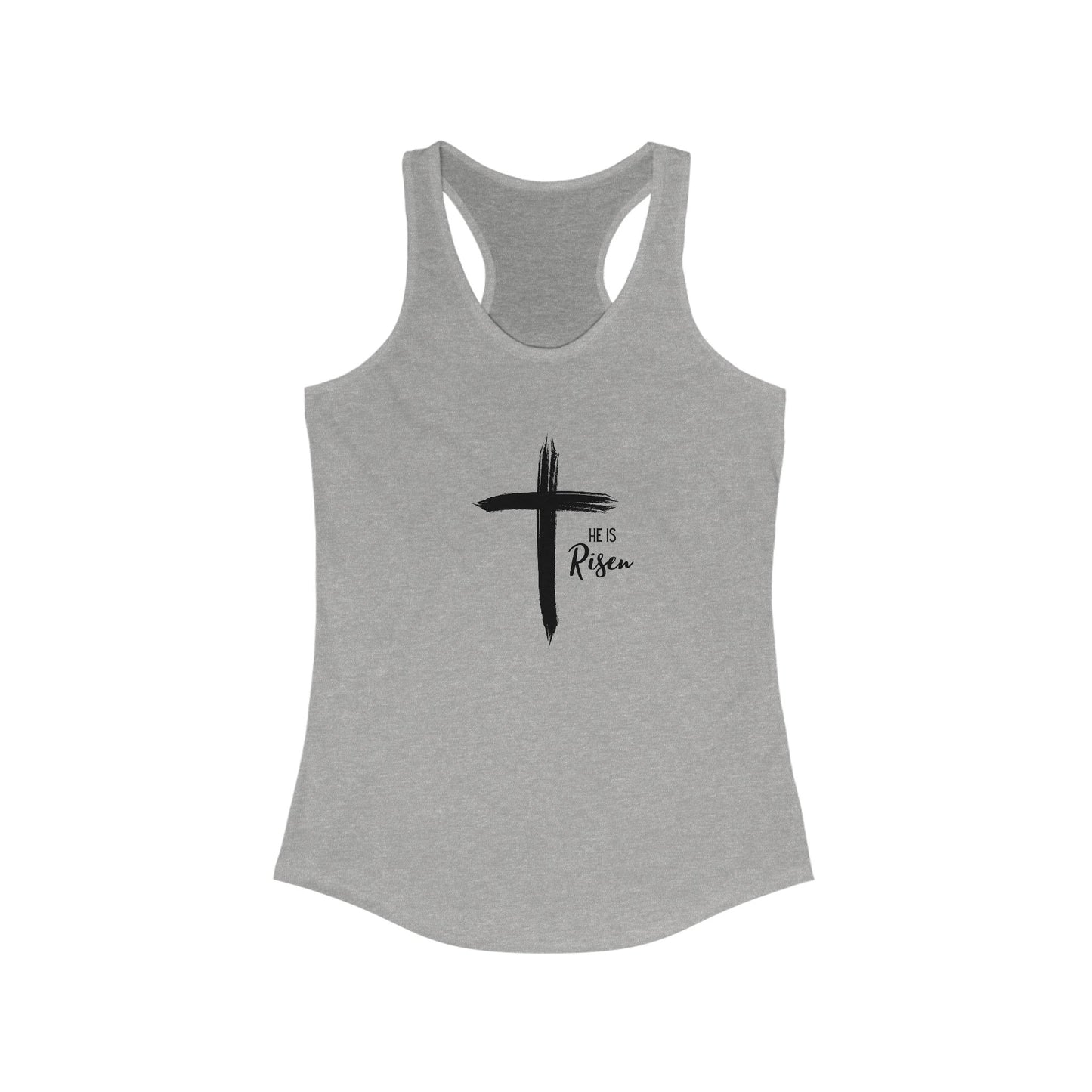 He Is Risen Cross Women's Tank