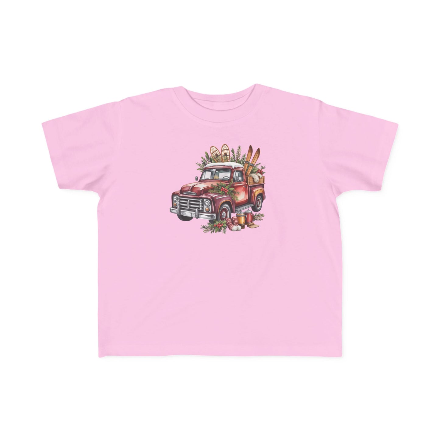 Retro Holiday Truck Toddler T-Shirt