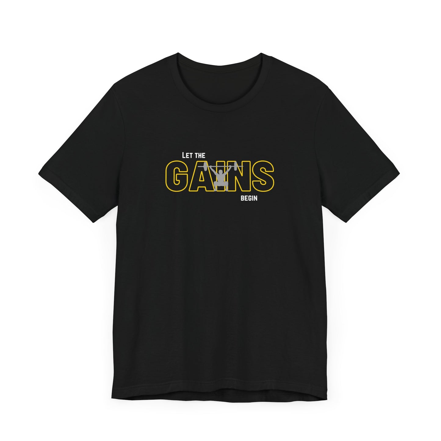 'Let the Gains Begin' - Men's T-Shirt
