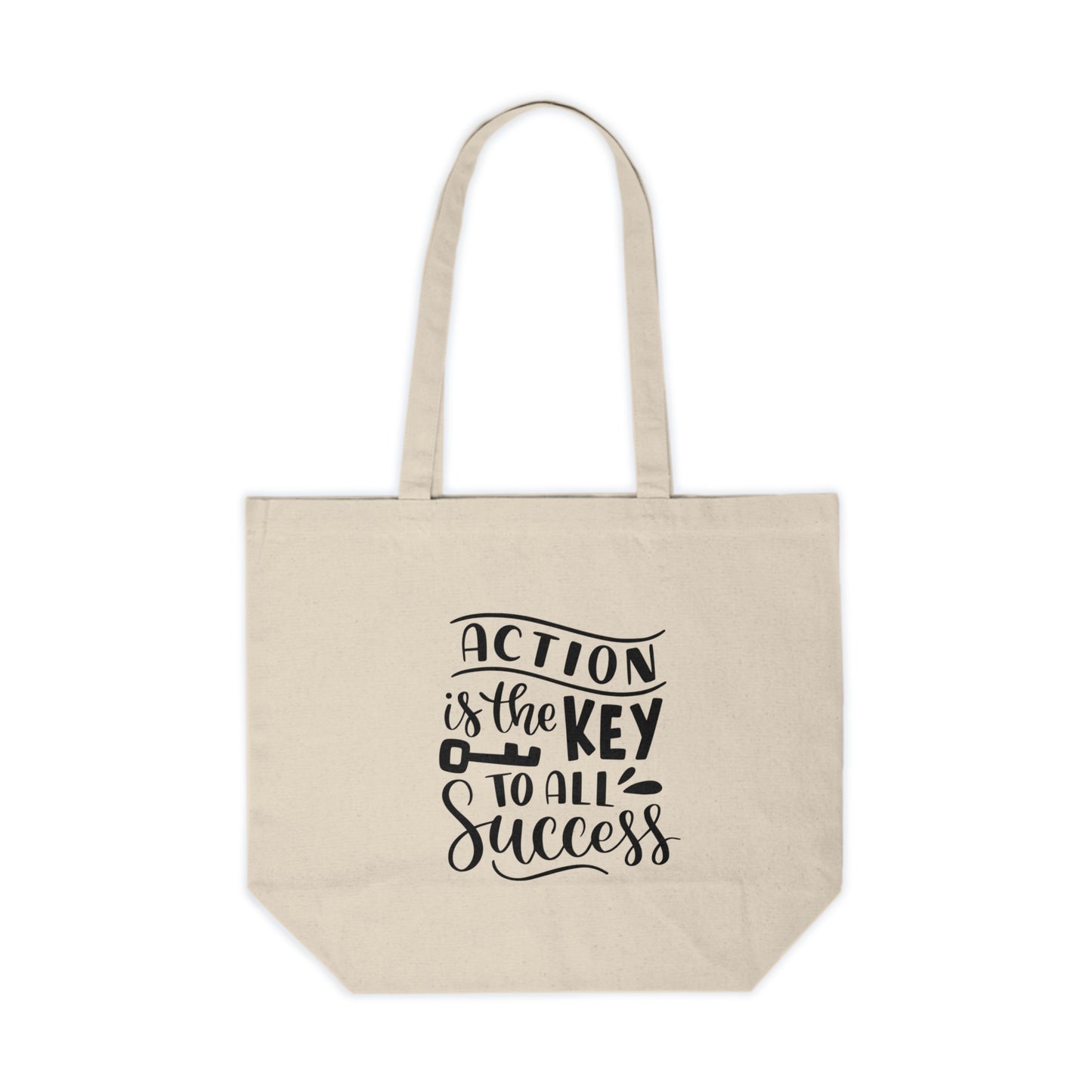 Action Key Success Canvas Bag