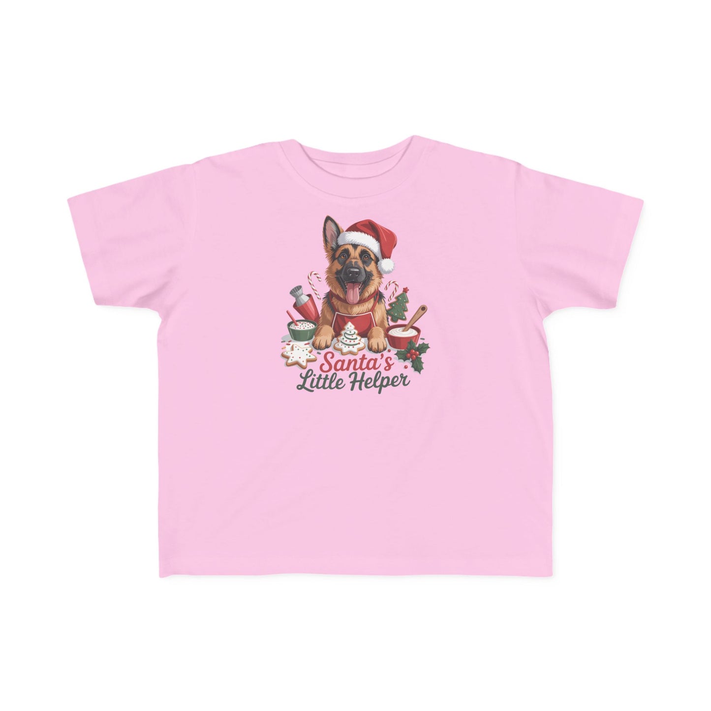 German Shepherd Holiday Toddler T-Shirt