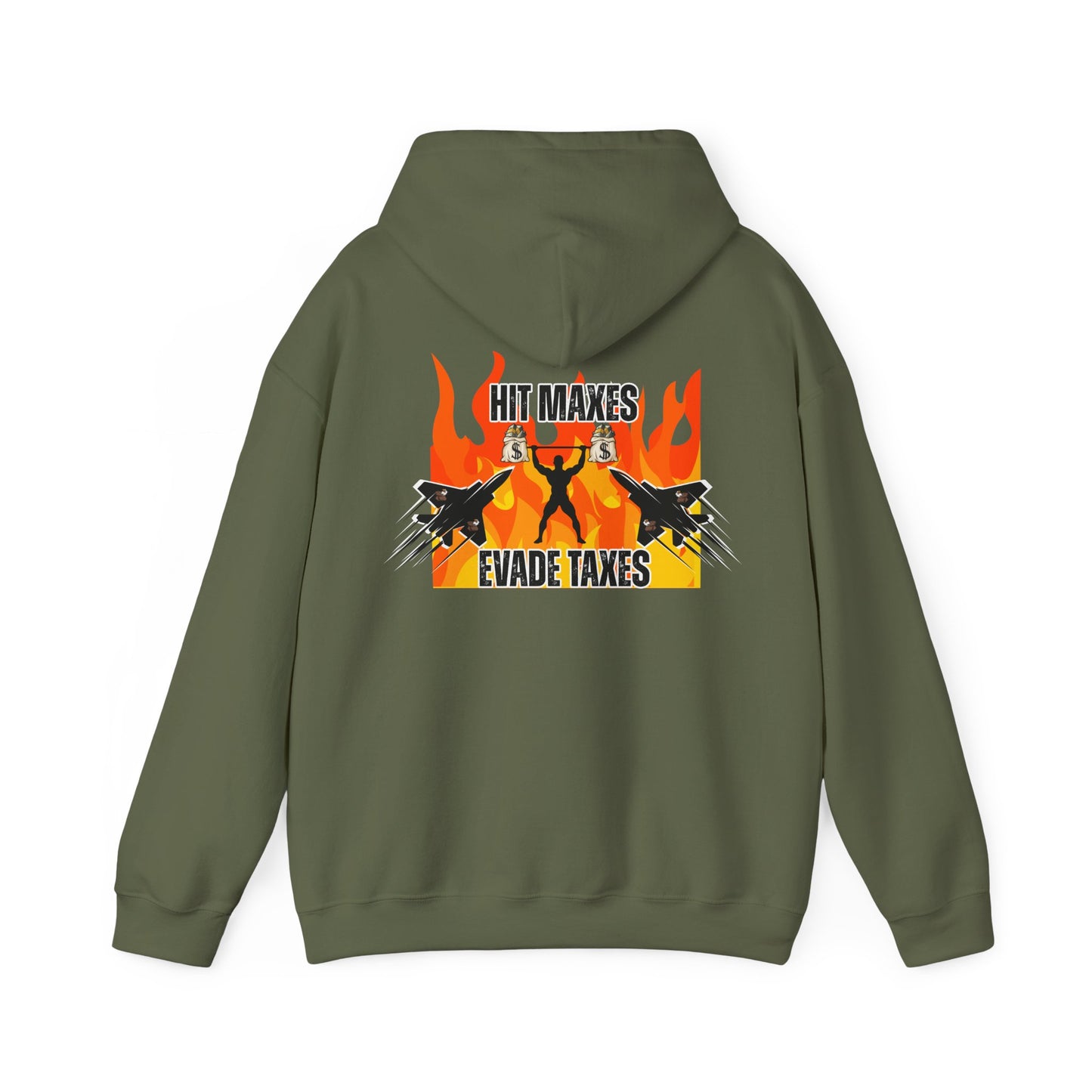 Hit Maxes Evade Taxes Men's Hoodie