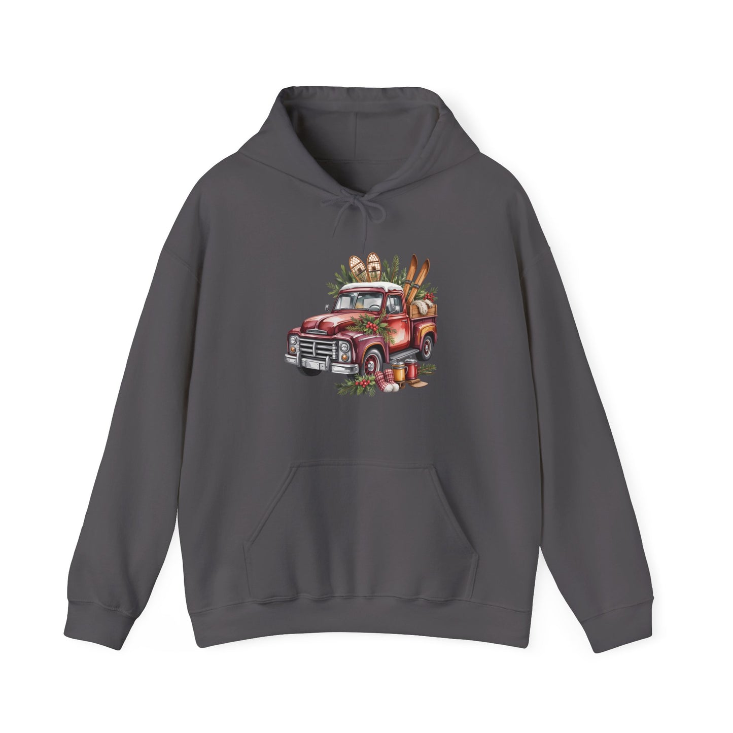 Retro Holiday Truck Hoodie