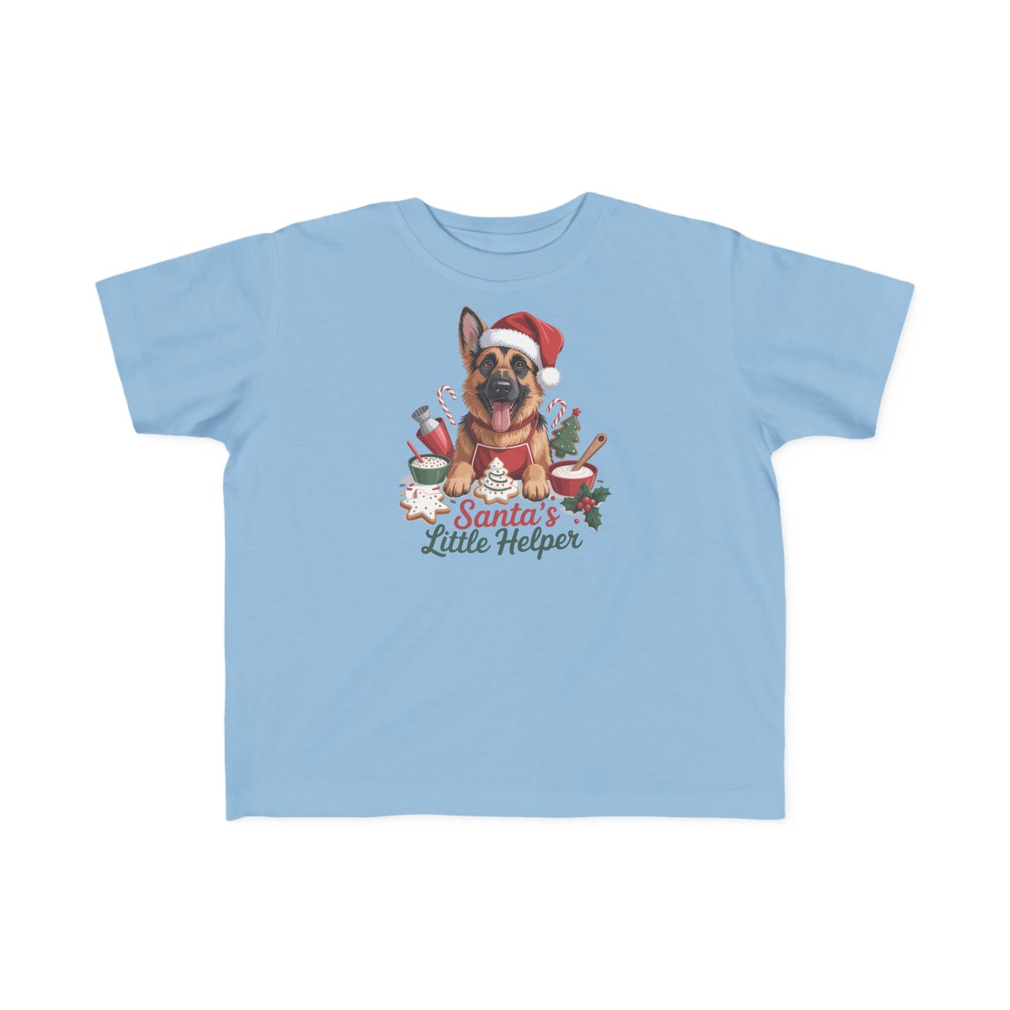 German Shepherd Holiday Toddler T-Shirt