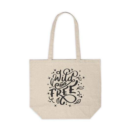 Wild and Free Canvas Bag