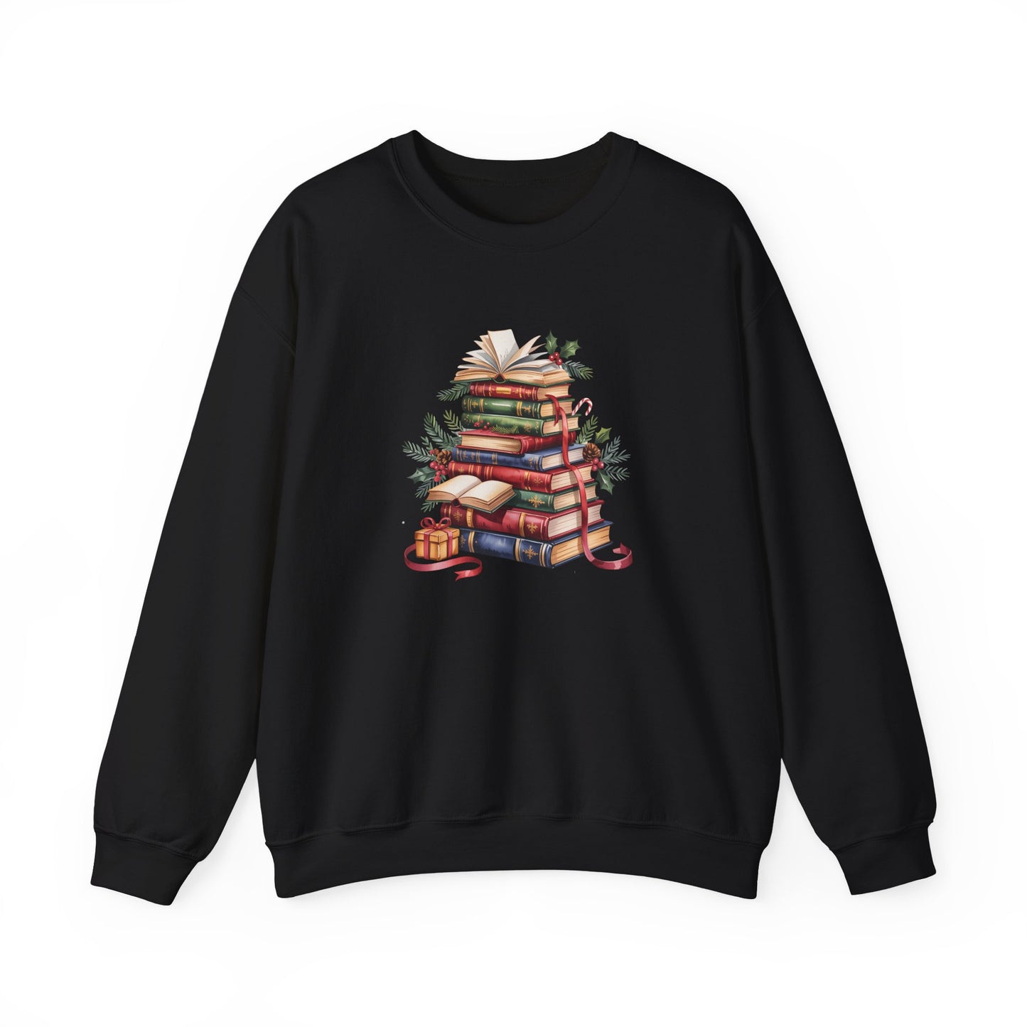 Booklover Holiday Women's Crewneck
