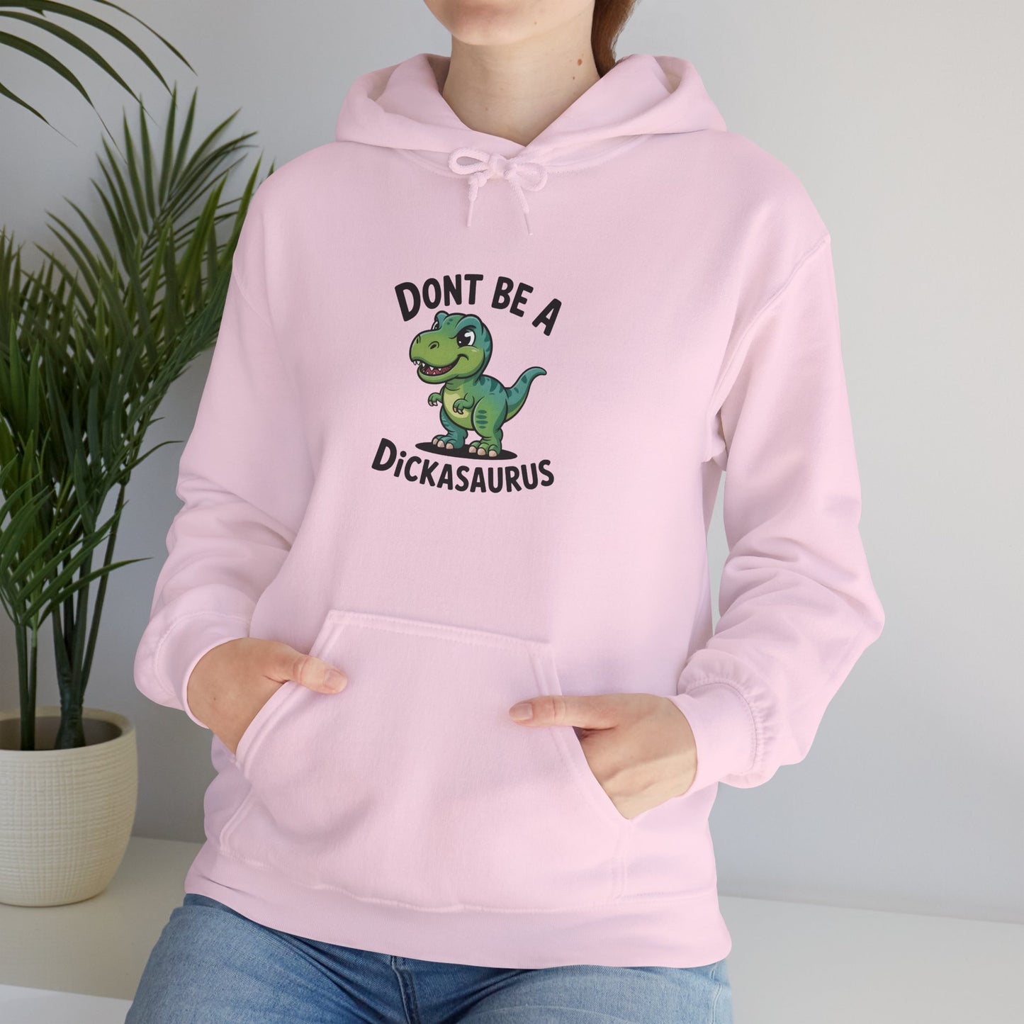 "Don't Be a Dickasaurus" Women's Hoodie