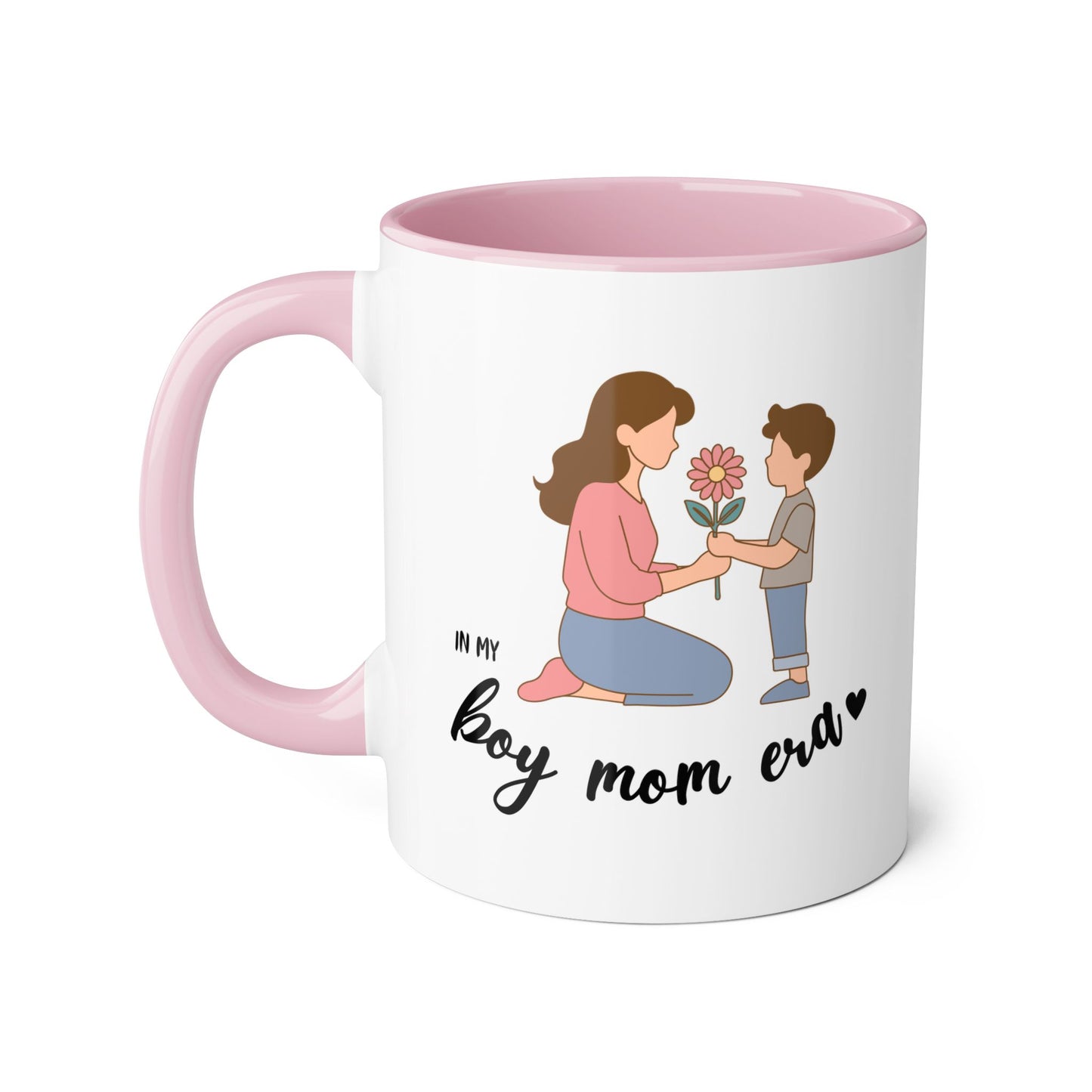 Boy Mom Era 2 Tone Mug