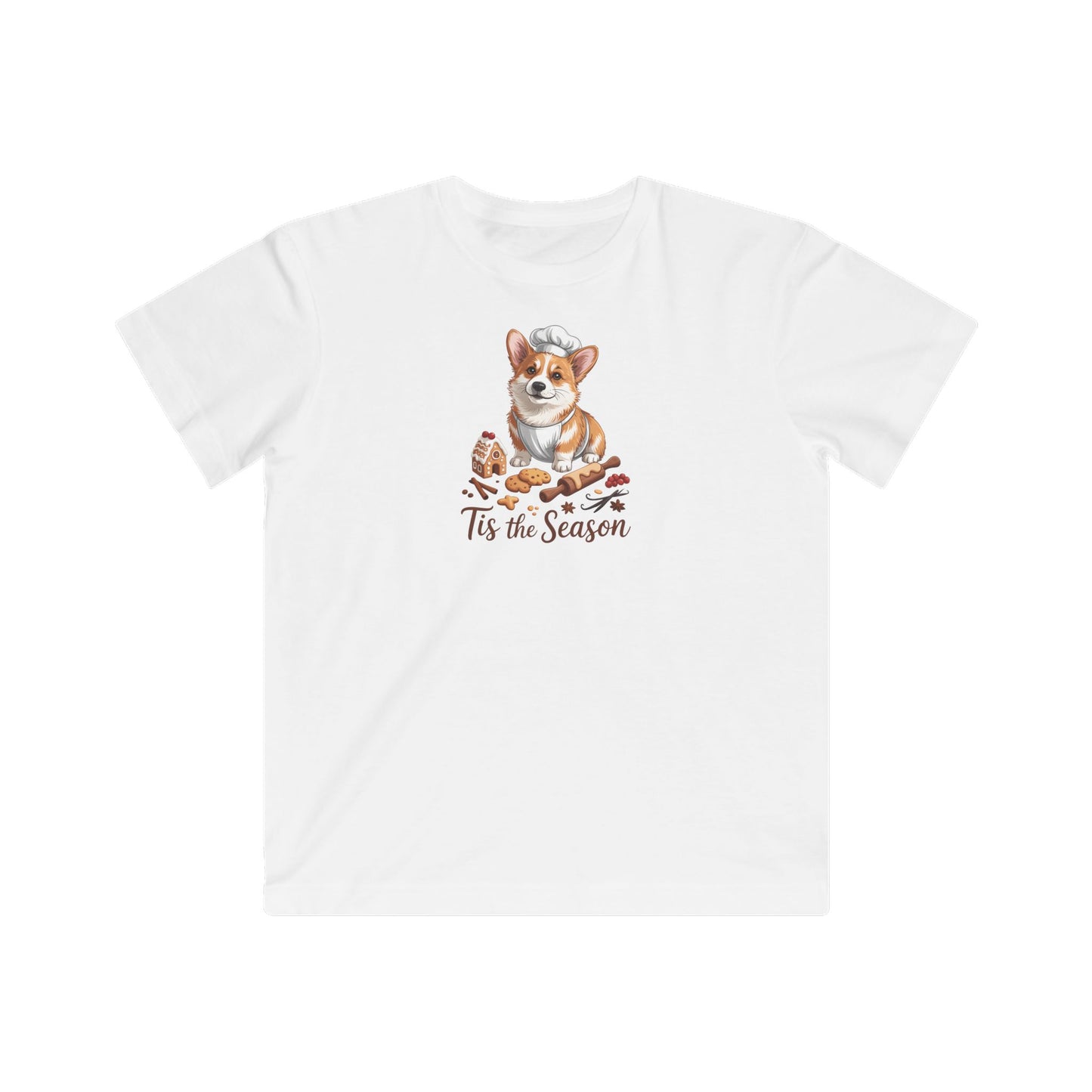 Corgi Holiday Kid's T-Shirt