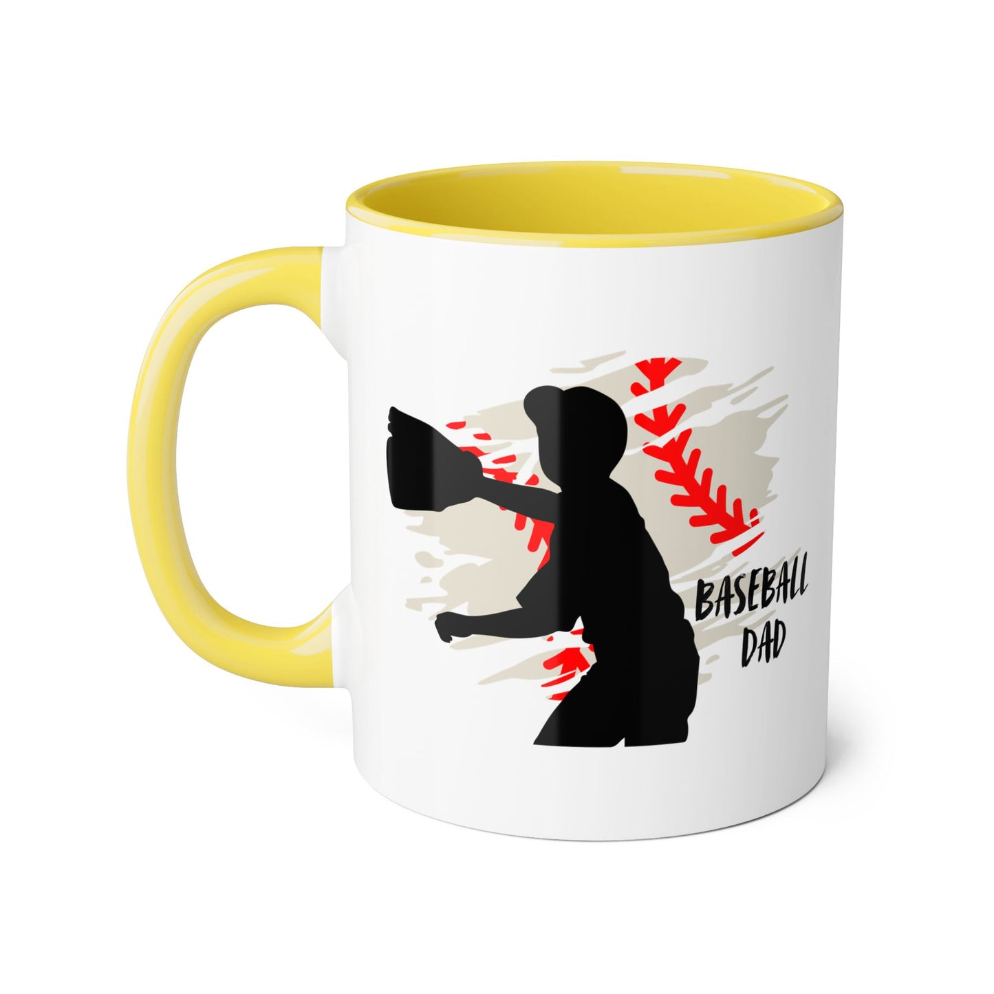 Baseball Dad 2 Tone Mug