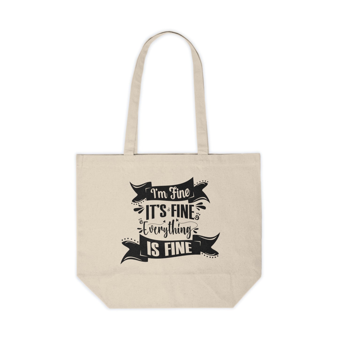 I'm Fine Canvas Bag