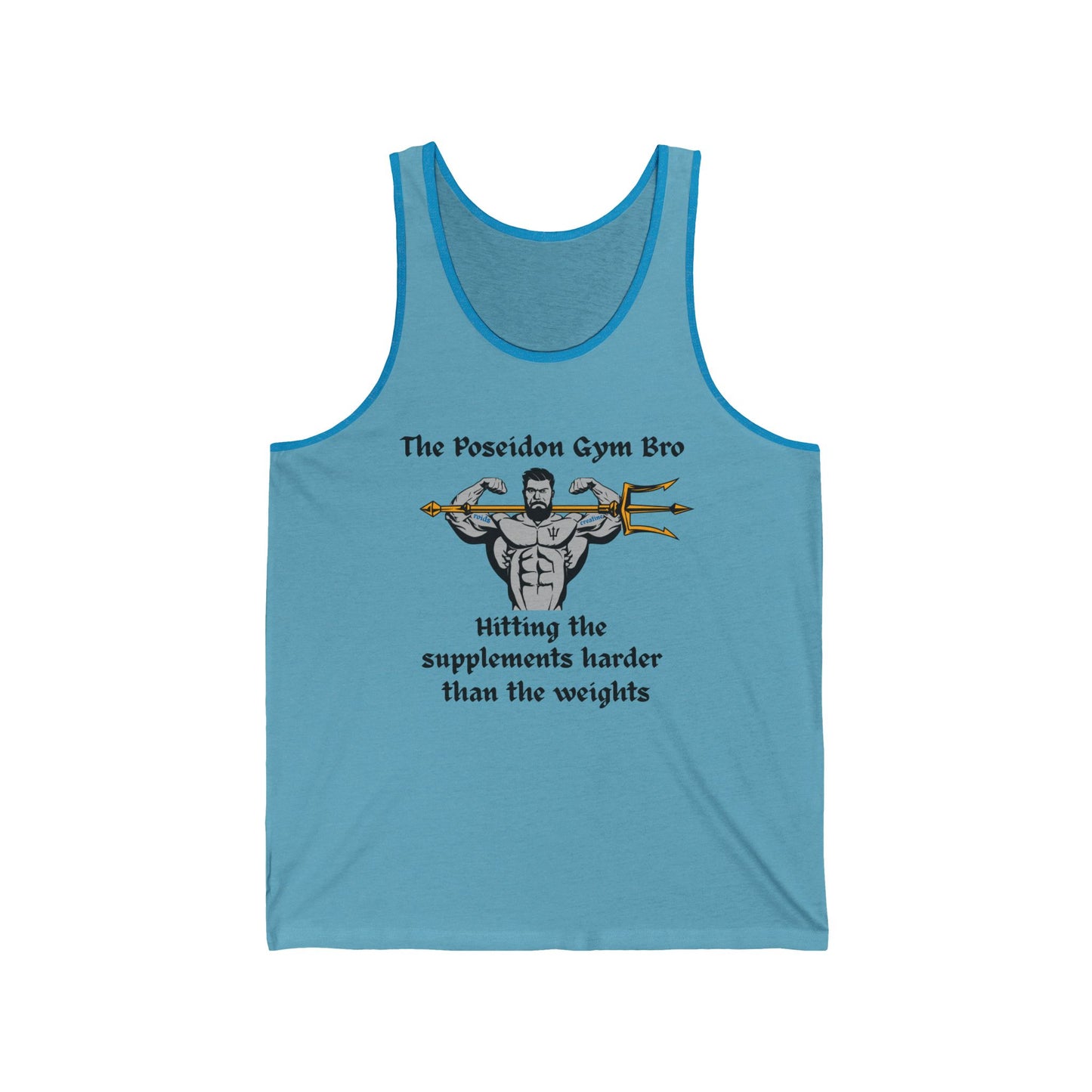 Poseidon Gym Bro Men's Tank