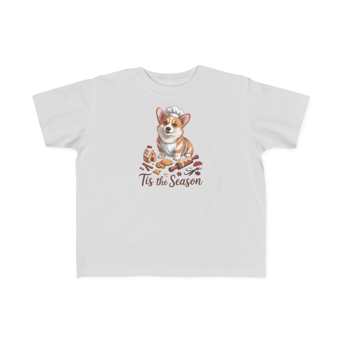 Corgi Holiday Toddler T-Shirt