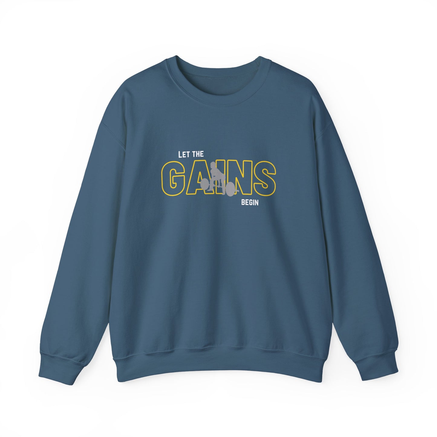'Let The Gains Begin' Women's Crewneck