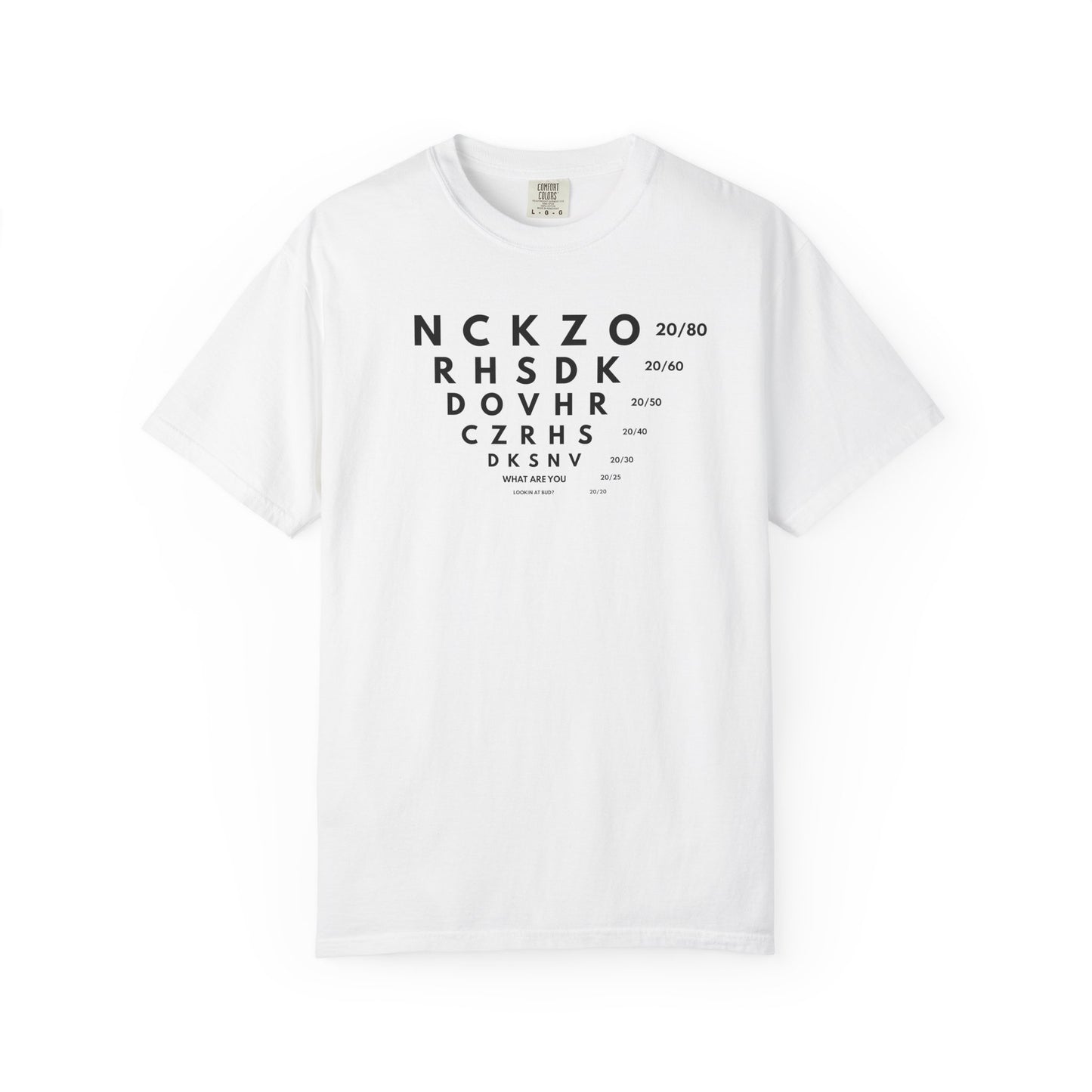 Vision Test Funny Men's T-Shirt