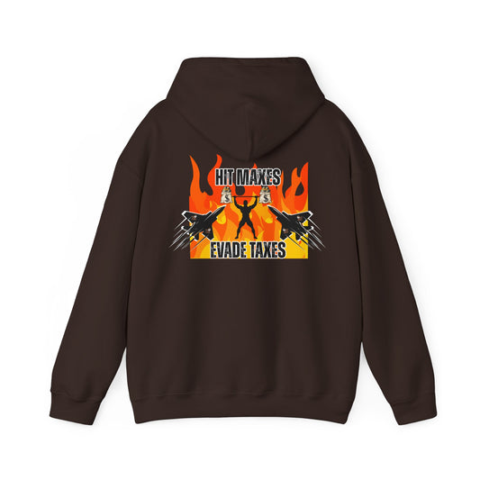 Hit Maxes Evade Taxes Men's Hoodie