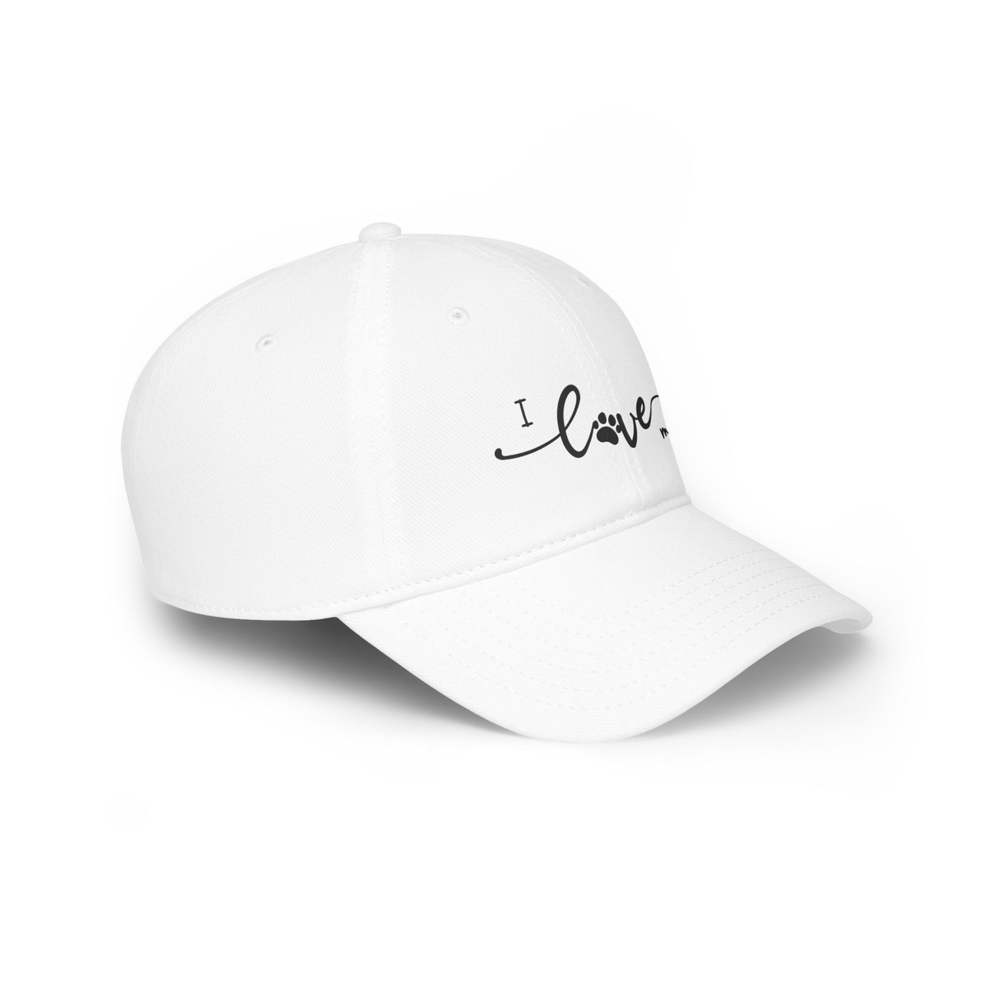 I Love My Dog Baseball Cap