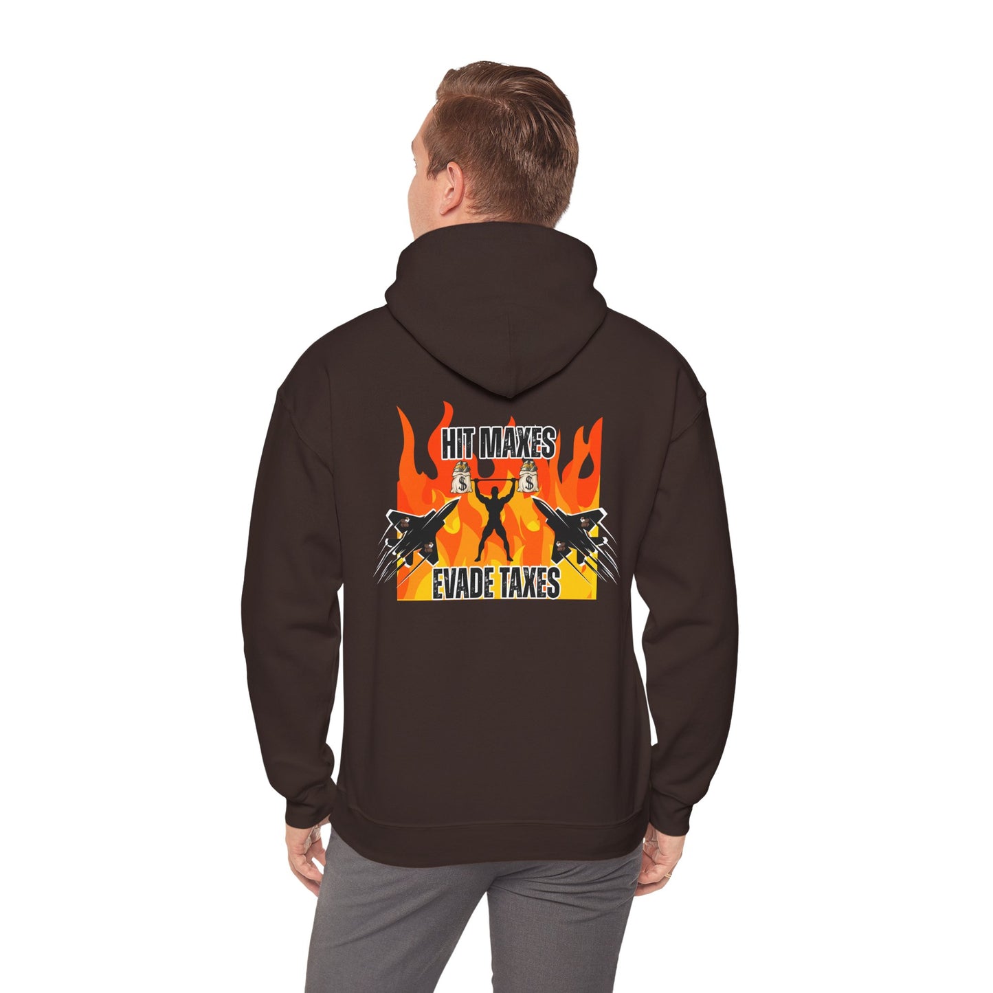 Hit Maxes Evade Taxes Men's Hoodie