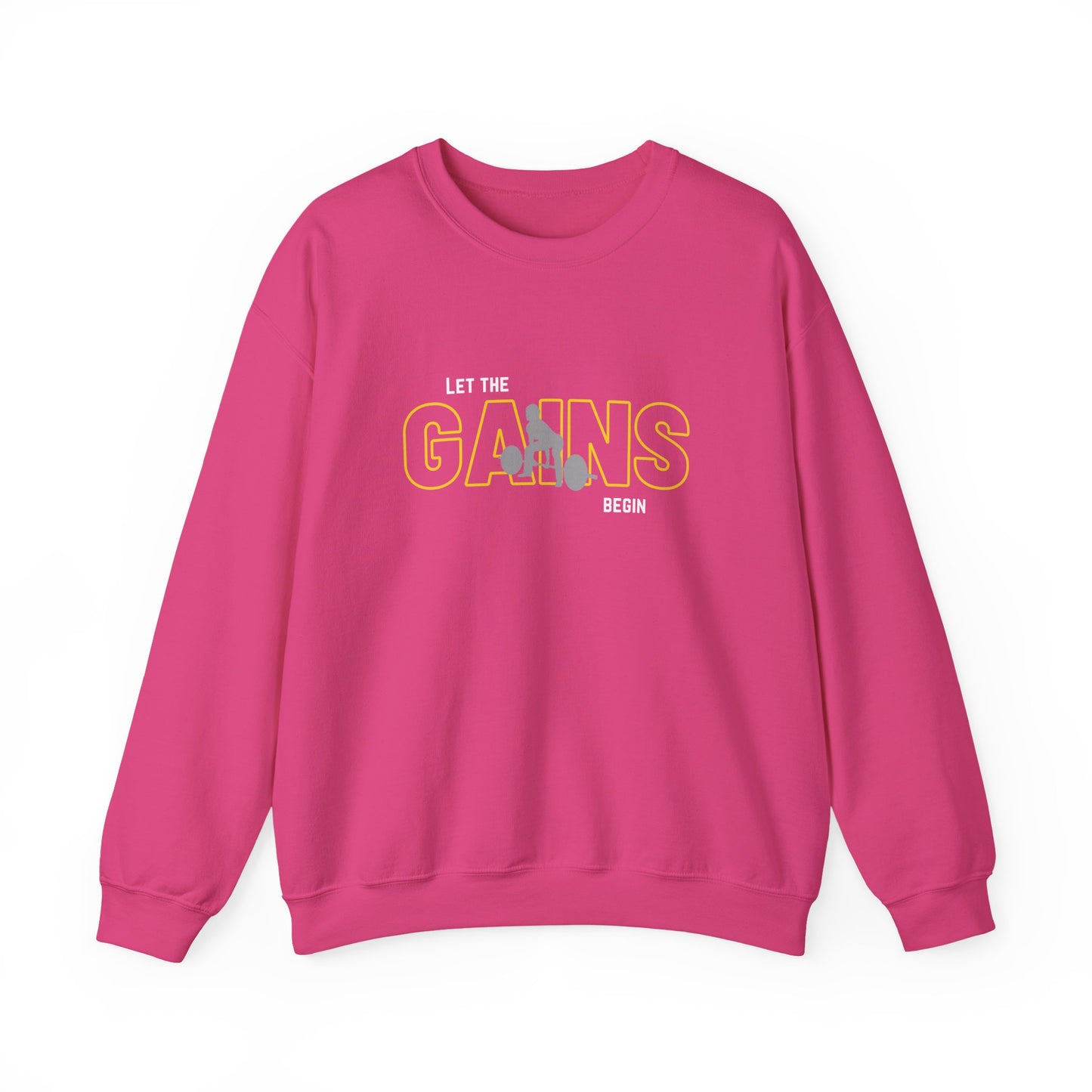 'Let The Gains Begin' Women's Crewneck