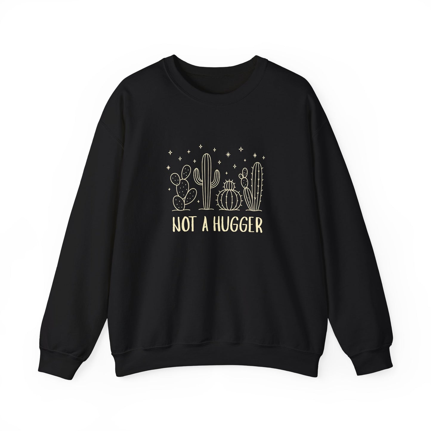 "Not A Hugger" Women's Crewneck