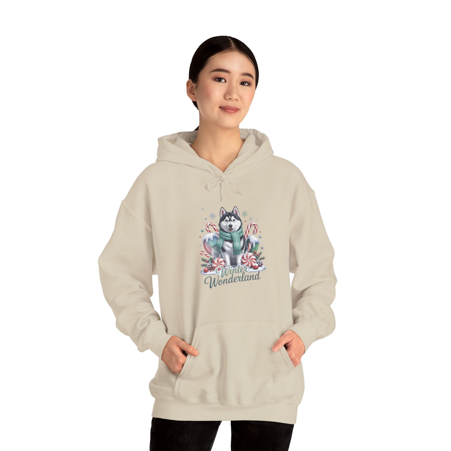 Husky Holiday Hoodie